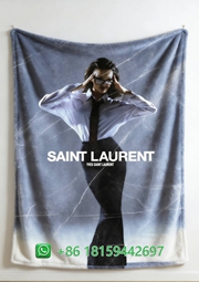 Yves Saint Laurent Throw Blankets